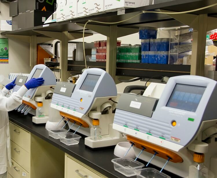Máquinas de laboratorio